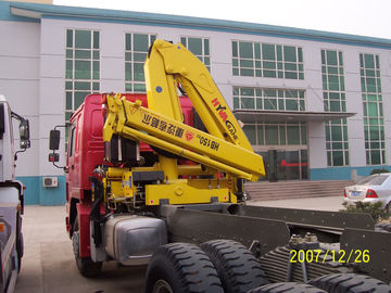 Sinotruk-Traktor-LKW brachte Kräne an, das, Tonnen der Ausrüstungs-336hp 6×4 XCMG12 sich strecken