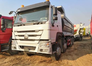 8x4 gefahrenes 40 Rad Ton Heavy Duty Dump Trucks Howo 12 für weiße Farbe der Kubikfracht-30