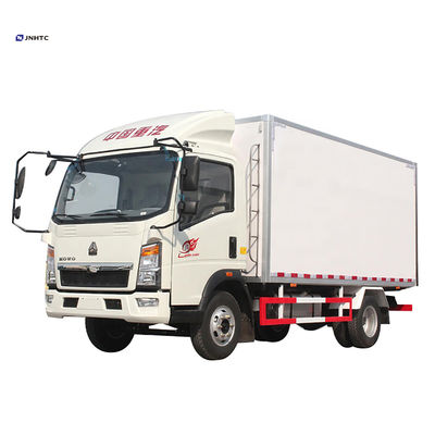 Mini 4x2 6 Räder 10 Tonnen HOWO Leichtkühlschachtel-Truck mit Trägerkühlschrank