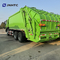 HOWO 6x4 Mülltransporter Verdichter Euro 2 Abfallentsorgung Müllrücklader Lastwagen Grüner Diesel Modell Neues