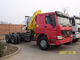 Sinotruk-Traktor-LKW brachte Kräne an, das, Tonnen der Ausrüstungs-336hp 6×4 XCMG12 sich strecken