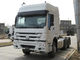 25 des weißen Howo Sinotruk 6x4 Traktor-Tonnen LKW-Wd615.47 mit hohem Zusammenstoß-Widerstand