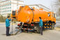 266 Pferdestärke Abwasser-Sog-tauscht 6 Rad-Müllentsorgungs-LKW-orange Behälter-Körper 3-30m ³