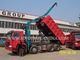 Geschäftemacher-Kipplaster angebrachte hydraulische Kran-Höhe 14.5m HOWO 12 für Industrie