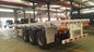 40 Fuß der Behälter-transportierende Flachbett-harten Beanspruchung halb Anhänger-3 Achsen 30-60 Tonnen 13m