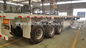 40 Fuß der Behälter-transportierende Flachbett-harten Beanspruchung halb Anhänger-3 Achsen 30-60 Tonnen 13m