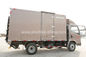 4610*2310*2115 Feuergebührenhandels-LKWs, 6 Rad-Fracht Van Box Truck