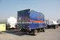 multi Farbe116hp feuergebührenhandels-LKWs, Licht cube van truck HOWO 4*2