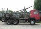 Zementieren Sie Tankwagen/Volumen-Kipplaster Protokollierungstransporter-LKW Sinotruk