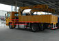 Sinotruk Howo 4x2 Crane Mounted Truck , 5-10 Ton Xcmg Telescopic Boom Crane