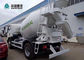 Howo 4x2 4CBM Mini Concrete Mixer Truck mit weißer Farbe ist in der Fabrik bereit