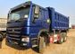 Pferdestärken-schwerer Kipplaster Sinotruk 6x4 371 25 Tonnen blaue Farblange Lebens-
