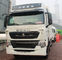 50T Kasten-Stangen-LKW der Kapazitäts-450hp SINOTRUK HOWO A7 8x4/Fracht-Lastwagen-LKW