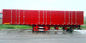 Achsen-der harten Beanspruchung des Rot-3 Anhänger Steel Box Van Trailer halb Anhänger der 40 Tonnen-maximale Nutzlasten-harten Beanspruchung halb