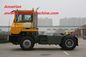 Sinotruk-Hafen-Traktor-LKW-einzelne Kabine mit 4 Reifen und 1 Reserve