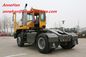 Sinotruk-Hafen-Traktor-LKW-einzelne Kabine mit 4 Reifen und 1 Reserve