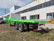 Euro2 gelassener Hand-Antriebs-Flachbettfracht-LKW mit 8000mm Längen-Bett