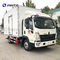 HOWO-Feuergebühren-4x2 Transport Van Container Cargo Box Truck