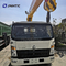 Licht Sinotruk Howo 4X2, das Boom Crane Truck 5 Tonne ineinanderschiebt