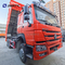 Emission 6x4 Sinotruk Howo 10 Wheeler Dump Truck 371hp Euro-II