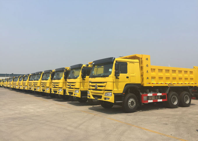 Tipper Dump Sino Howo Trucks 6X4 10-25 CBM für Baumaterial-Transport