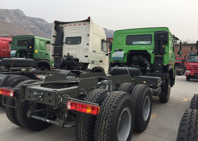 Grün Lorry Vehicle der Dropside-Fracht-LKW-Fahrgestelle-SINOTRUK HOWO ZZ1257N4341W