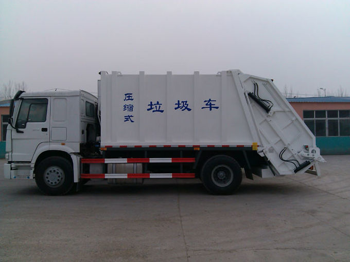 Internationale Überkopflader-Müllwagen-/Verdichtungsgerät-Speicherbereinigungs-Fahrzeuge