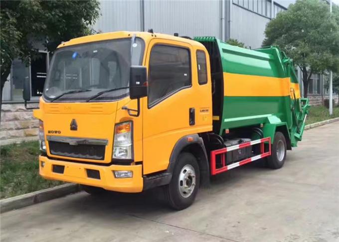 Abfall-Verdichtungsgerät HOWO 4X2 8m3 Ton Compressed Garbage Truck LKW/5